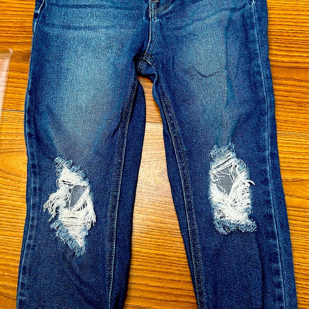 Girls Ripped Jeans